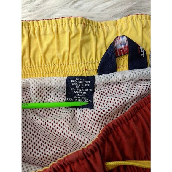 Polo Sport Ralph Lauren Swim Trunks Mens‎ M Red Swimwear Bathing Suit Beach Pool - Picture 3 of 11